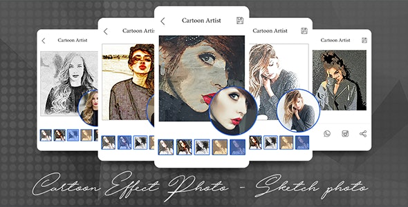 Cartoon Effect Photo - Sketch Photo - Photo Art Editor