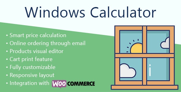 Windows Calculator - Plastic Windows and Doors WordPress Plugin