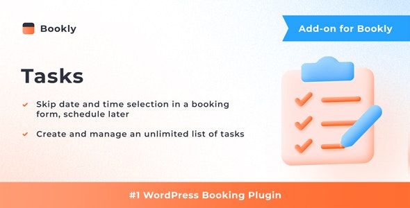 Bookly Tasks (Add-on)