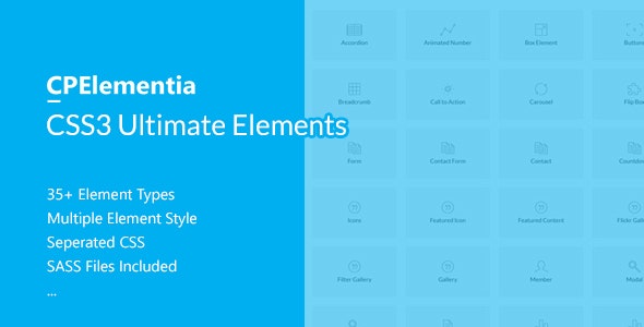 CPElementia - CSS3 Ultimate Elements