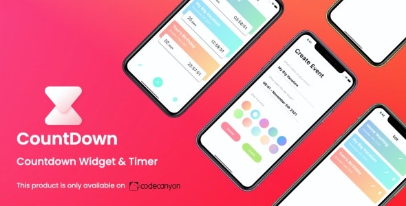 CountDown App (iOS) | Countdown Widget & Timer