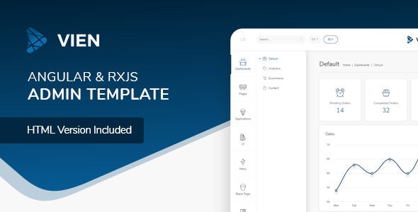Vien - Angular 10 Admin Template