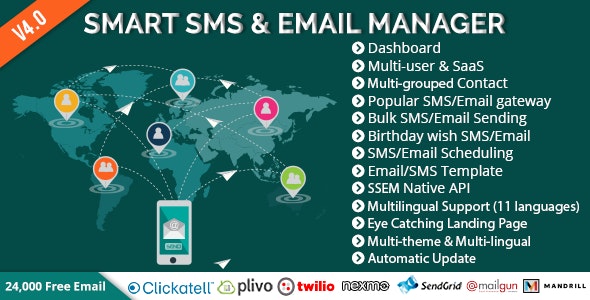 Smart SMS & Email Manager (SSEM)