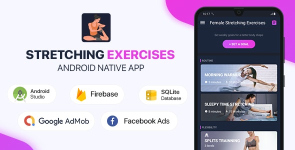 Female Stretching Exercises - Android (Kotlin)