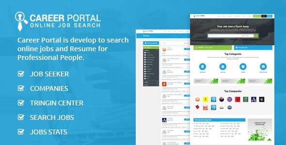 Career Portal - Online Job Search Script