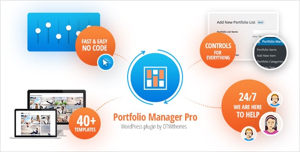 Portfolio Manager Pro - WordPress Responsive Portfolio & Gallery