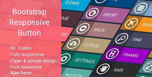 Bootstrap Responsive Button