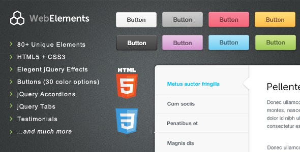 Web Elements - Buttons, Tabs, UI