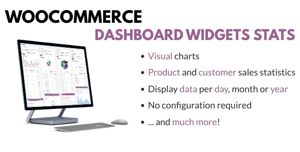 WooCommerce Dashboard Widgets Stats