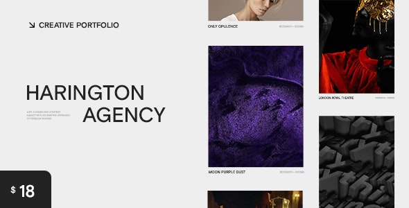 Harington - Creative Portfolio Template