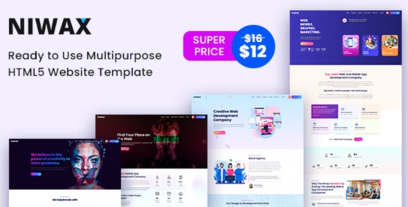 Niwax - Creative Agency & Portfolio HTML Template