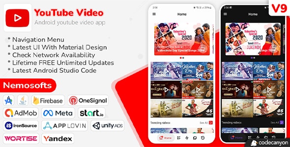 Android YouTube Video App