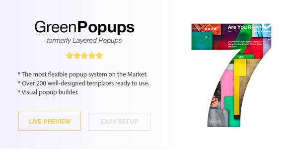 Green Popups (formerly Layered Popups) - Standalone Popup Script