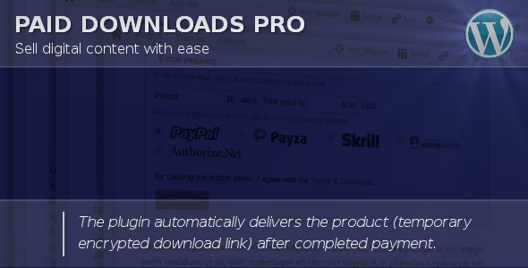 Paid Downloads Pro