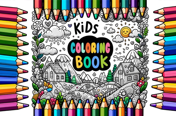 Coloring Book 48 Pages - HTML5 Educational Game