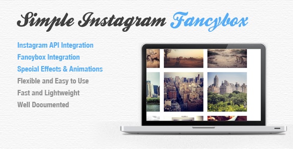 Simple Instagram Fancybox