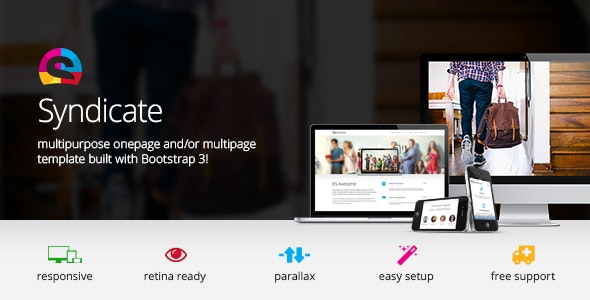 Syndicate - All Purpose Bootstrap Retina Template