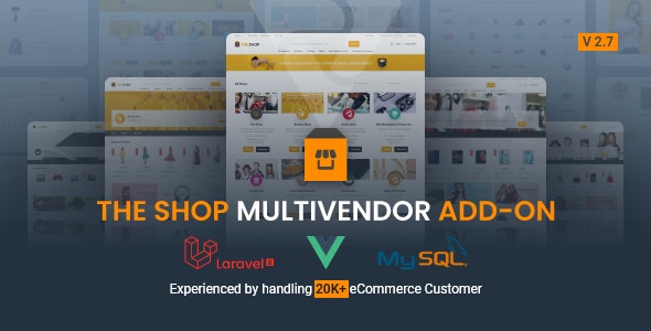 The Shop Multivendor Add-on