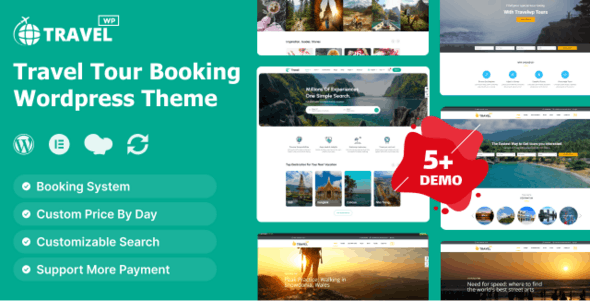 Travel Tour Booking WordPress Theme