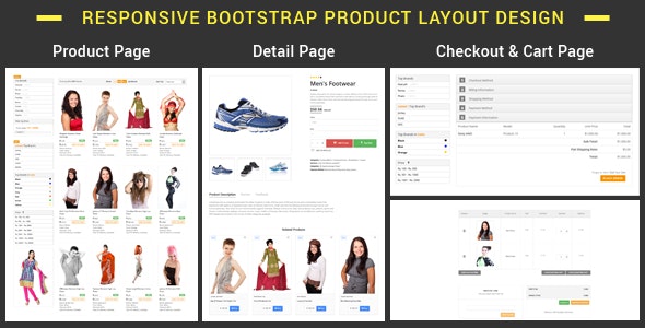 PList - Bootstrap Product Layout Pack