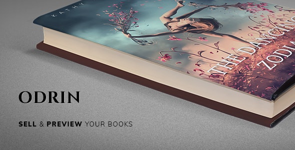 Odrin - Book Selling WordPress Theme for Writers