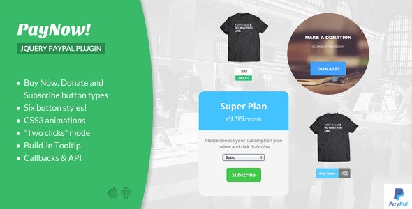 PayNow! - jQuery PayPal Plugin