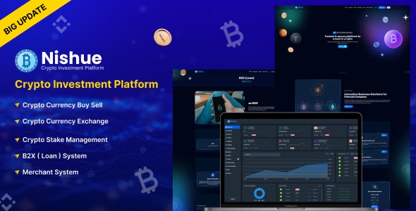 Nishue - CryptoCurrency Buy Sell Exchange and Lending with MLM System | Crypto Investment Platform