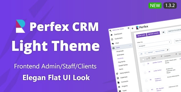 Perfex CRM Light Theme