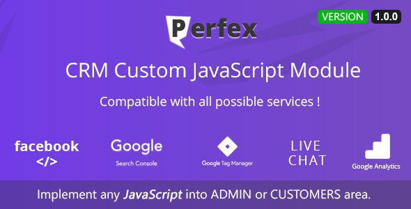 Perfex CRM Custom JS Module