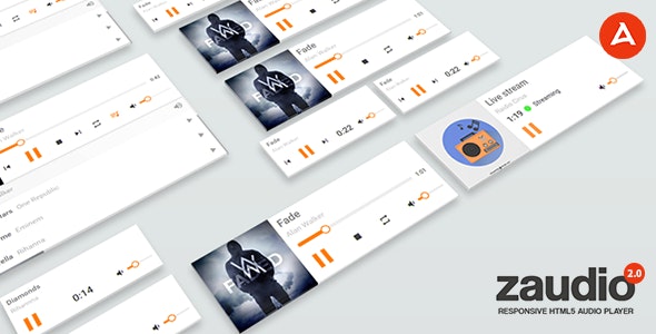 Zaudio - HTML5 JavaScript Audio Player