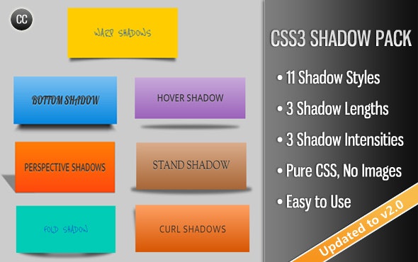 CSS3 Shadow Pack