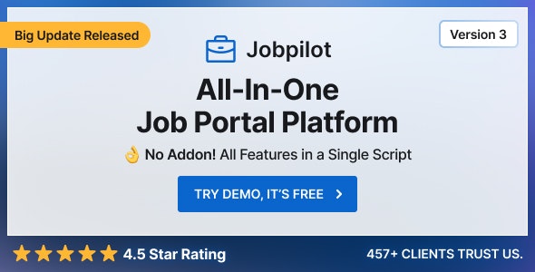 Jobpilot - Job Portal Laravel Script