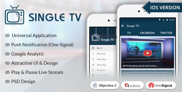 iOS Single TV