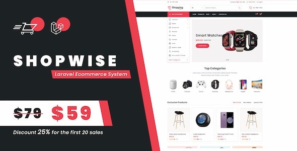 Shopwise - Laravel Ecommerce Multilingual System