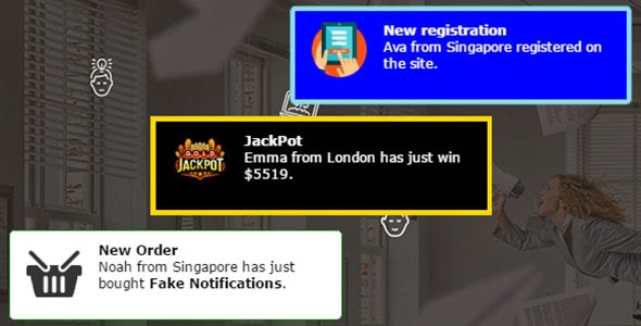 Fake Notifications for Wordpress - creating effective herd effects
