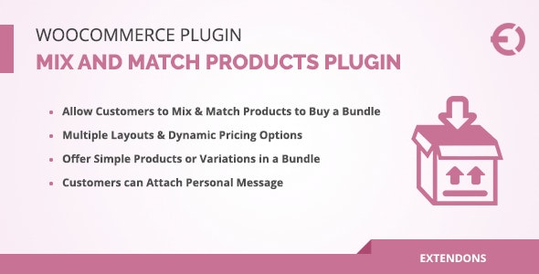 WooCommerce Mix and Match Products Plugin