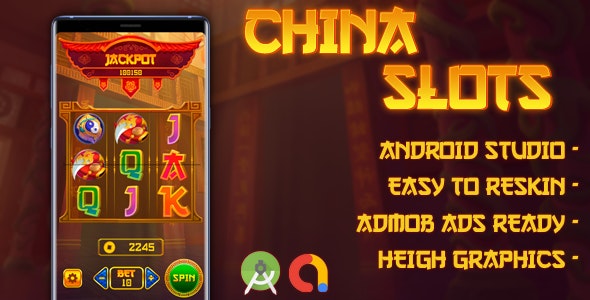 China Slot Machine with AdMob - Android Studio