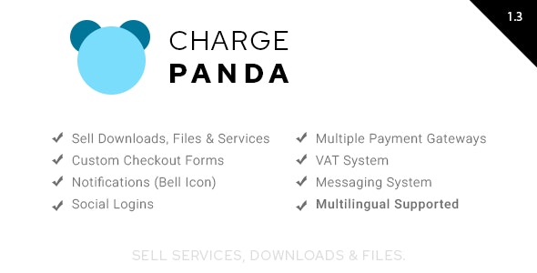 ChargePanda - Sell Downloads, Files and Services (PHP Script)