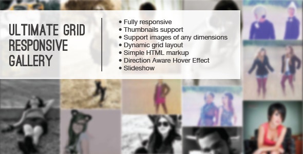 Ultimate Grid Responsive Gallery