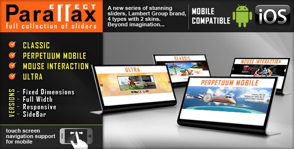 Parallax Slider - Responsive jQuery Plugin