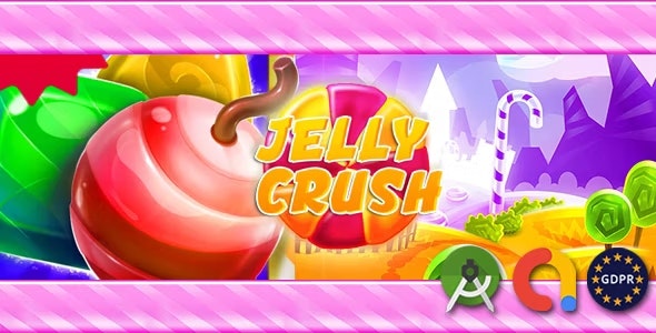 Jelly Crush (android studio + GDPR)