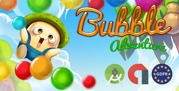 BUBBLE ADVETURE (Admob Banner and Interstitial)