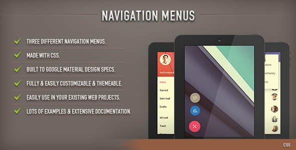 Navigation Menus (CSS)