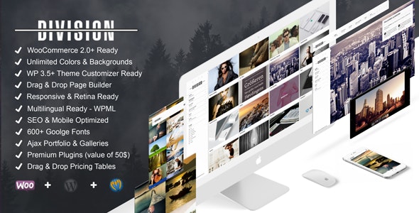 Division - Fullscreen Portfolio Photography Theme