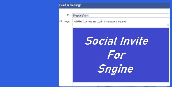 Social Invite For Sngine