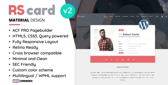 Resume & CV WordPress Theme