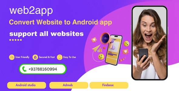 Website to app - web2app android | Web View App | Web to App