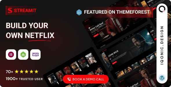 Streamit 3.0 | Video Streaming WordPress Theme + RTL