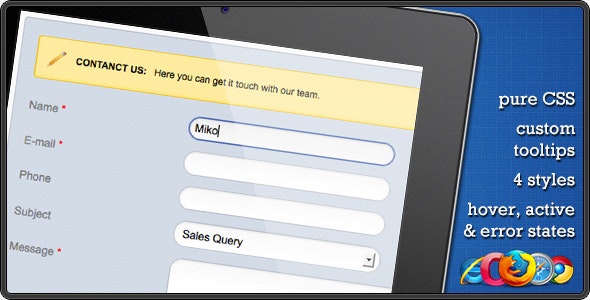 CSS Contact Form