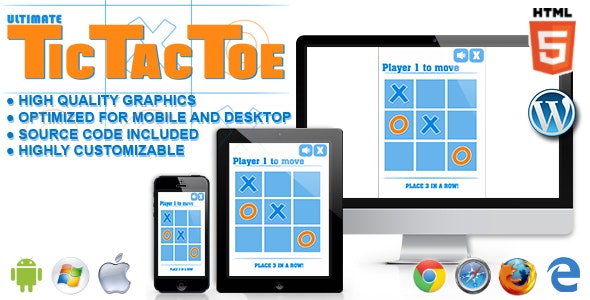 Ultimate Tic Tac Toe - HTML5 Game